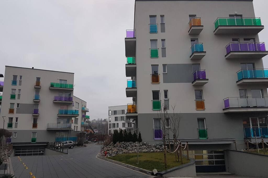 Apartament Nowoczesny Komfortowy Kustronia Z Garazem Balkonem Wanna Bielsko-Biała Exterior foto
